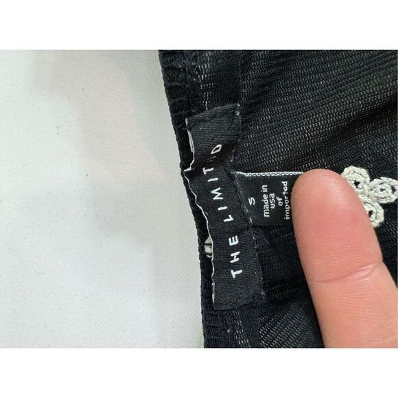 Vintage Y2k The Limited Top Womens Small Dainty Whimsy Floral Embroidered  Fairy - Picture 5 of 8